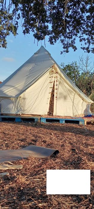 Tenda Glamping 4m - LER tudo