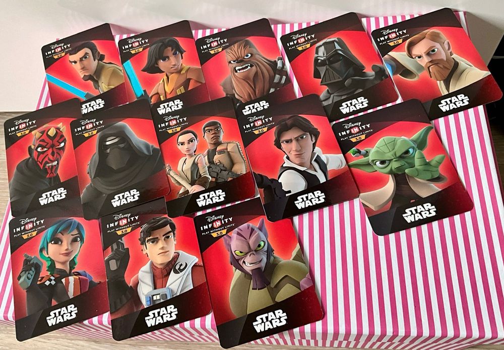 Disney Infinity figuras Star Wars Mickey Minnie Donald