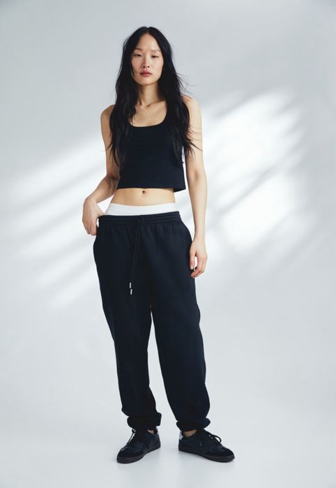 Джогери H&M чорні бежеві коричневі