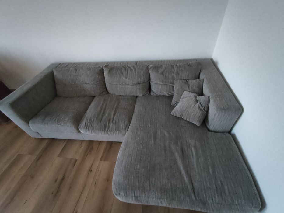 Kanapa narożna bez funkcji spania