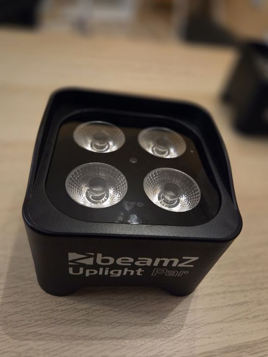 Beamz uplight par. Bezprzewodowy oświetlacz akumulatorowy
