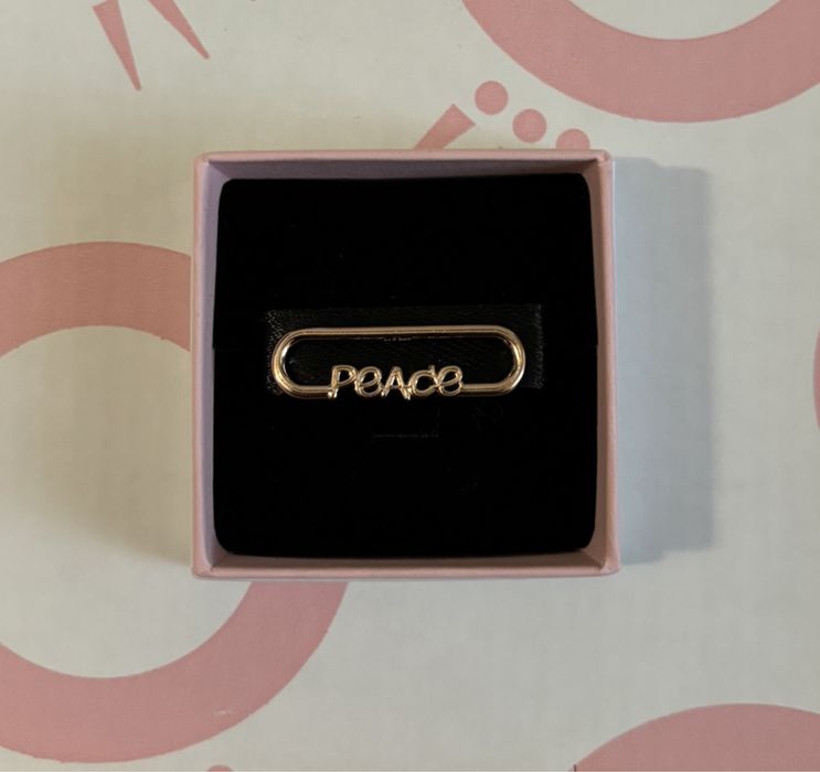 Pandora Me zawieszka wisiorek peace rose gold