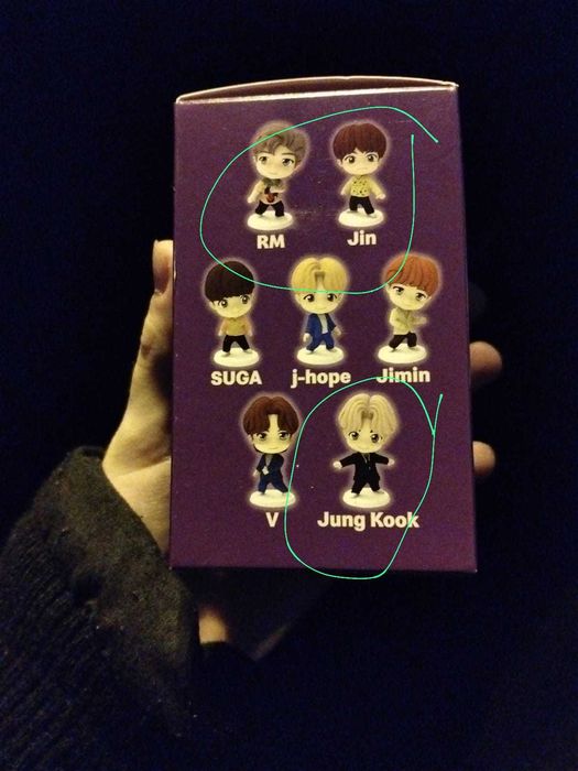 Bonecos BTS para troca