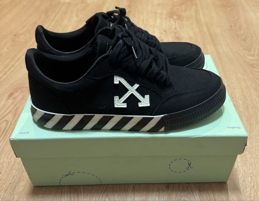 Кроссовки-кеды off white