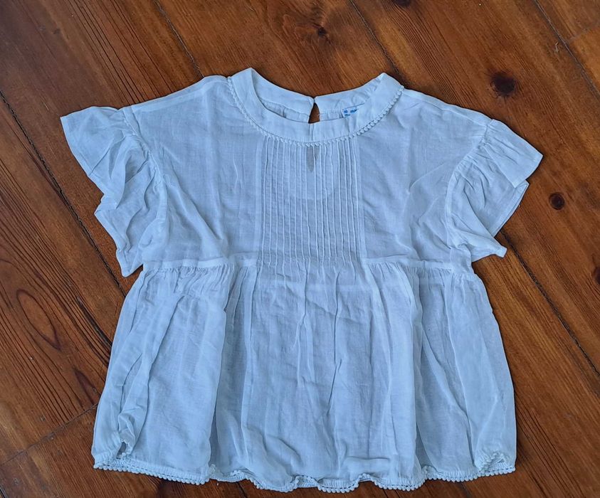 Camisa branca Mayoral 10 anos