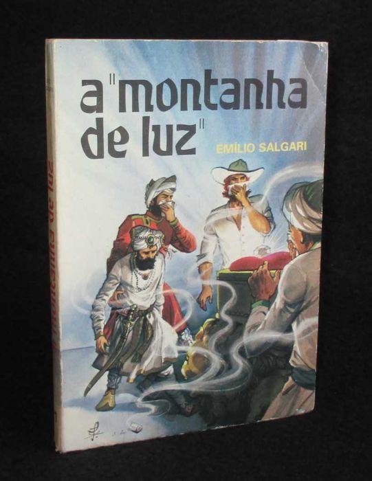 Livro A Montanha de Luz Emílio Salgari