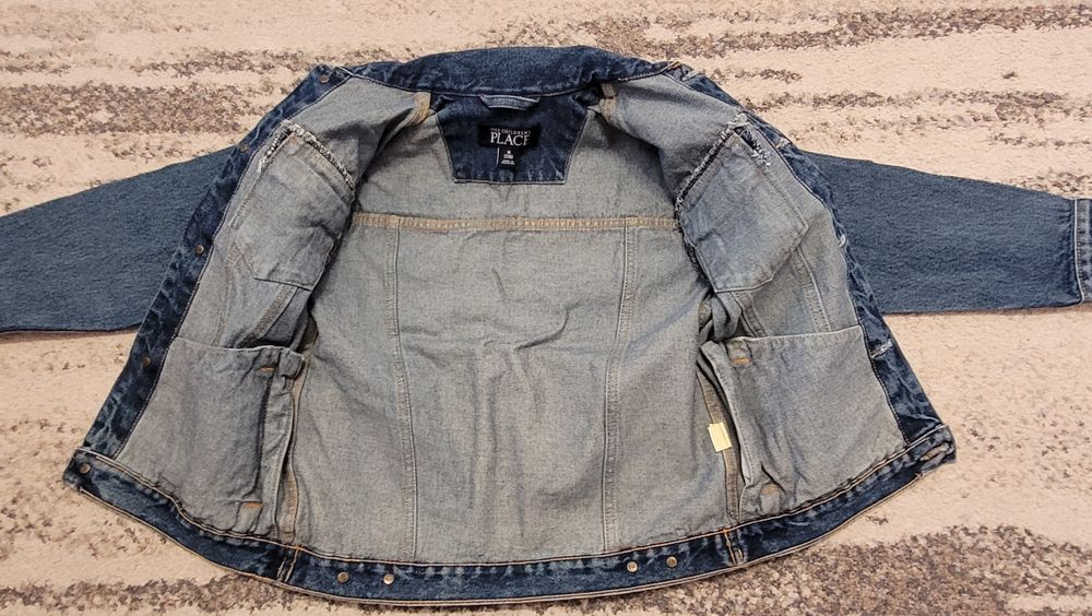 Bluza dżinsowa jeansowa 122