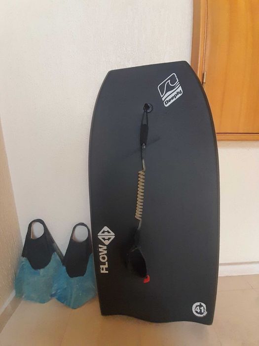 bodybord prancha+pés pato