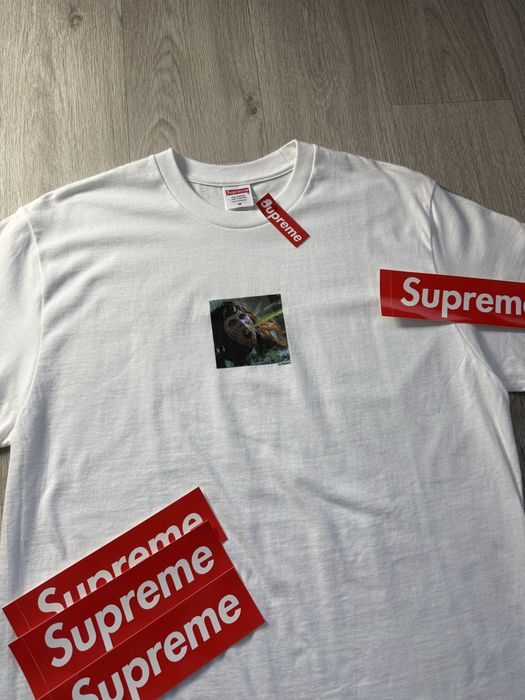 Supreme X The Exorcist Puke Tee White FW25 / Футболка Суприм Новая
