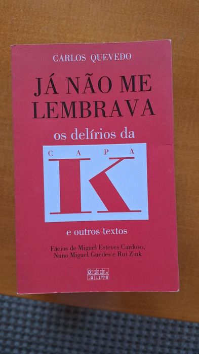 Livro: Já não me lembrava
