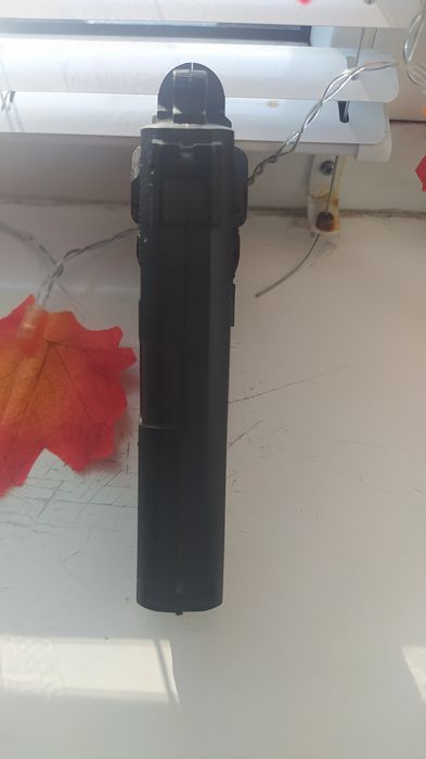 Игрушка пистолет металлический корпус