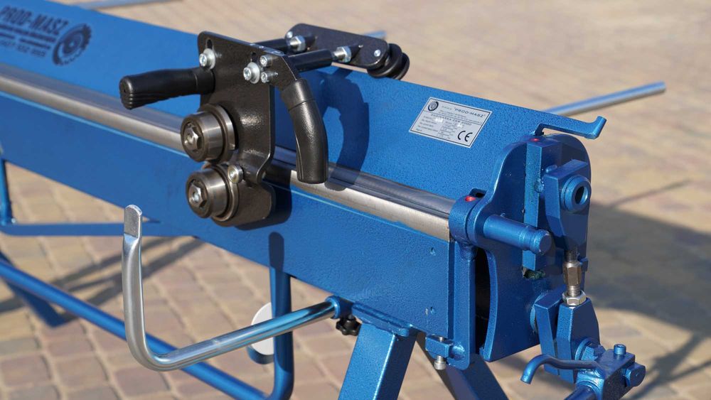 Zaginarka giętarka do blachy kantmaszyna PRODMASZ kompletna