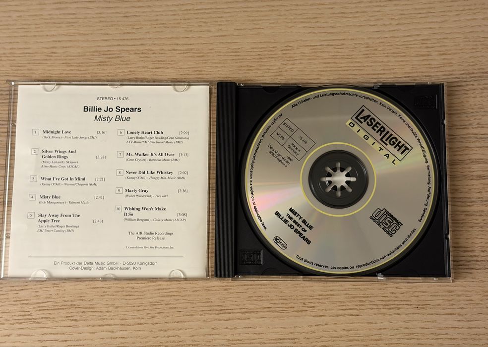 Billie Jo Spears – Misty Blue | CD | LaserLight 15 476