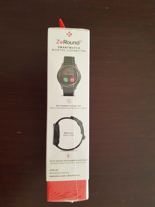 Relógio Smartwatch Mykronoz (novo – ainda embalado)