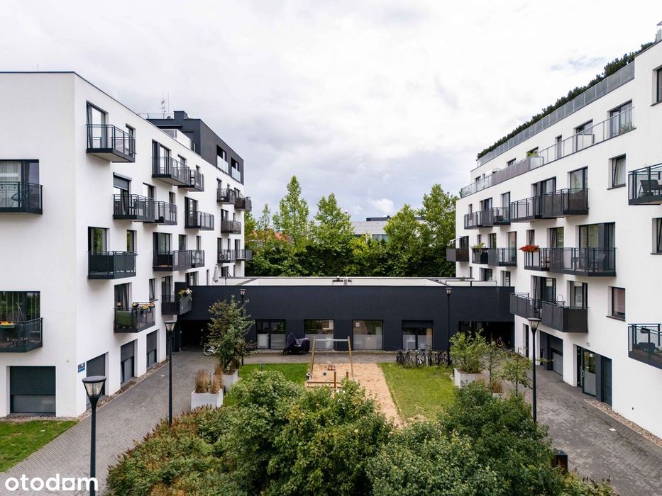 3 pokoje przy Lasku Marcelińskim|57,77 m²|2 balkony|Garażx2 |2020 r.