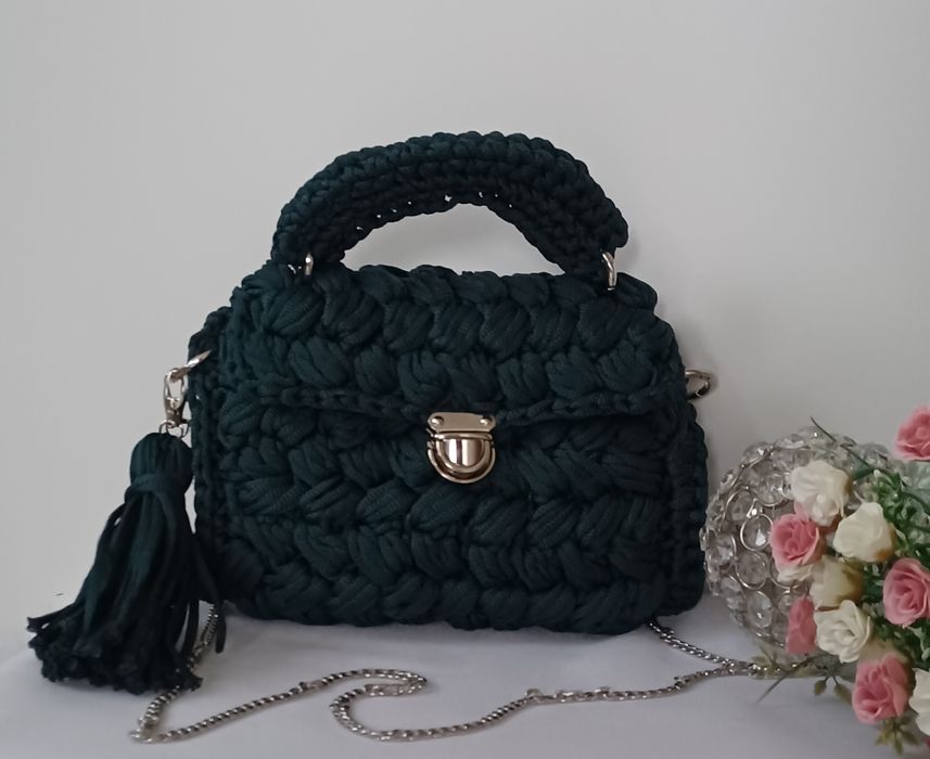 Torebka " Pufka" handmade