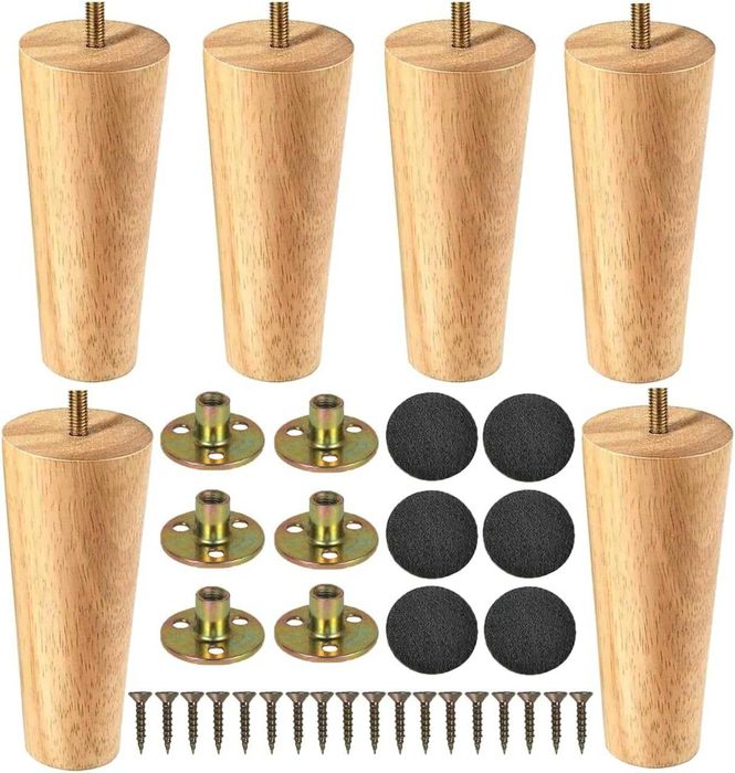 Nowe nóżki meblowe / podpórki / nogi / 15cm / A2673!