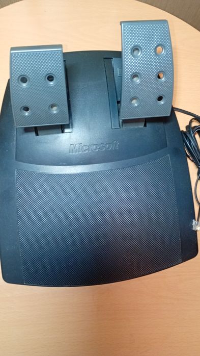 Pedais Microsoft SideWinder Precision Racing Wheel and Pedalskikiiii