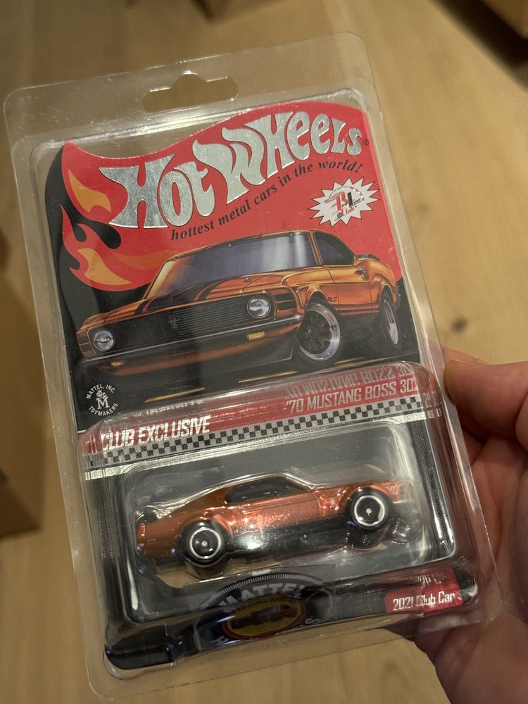 Hot Wheels - '70 Mustang Boss 302 (Spectraflame Bright