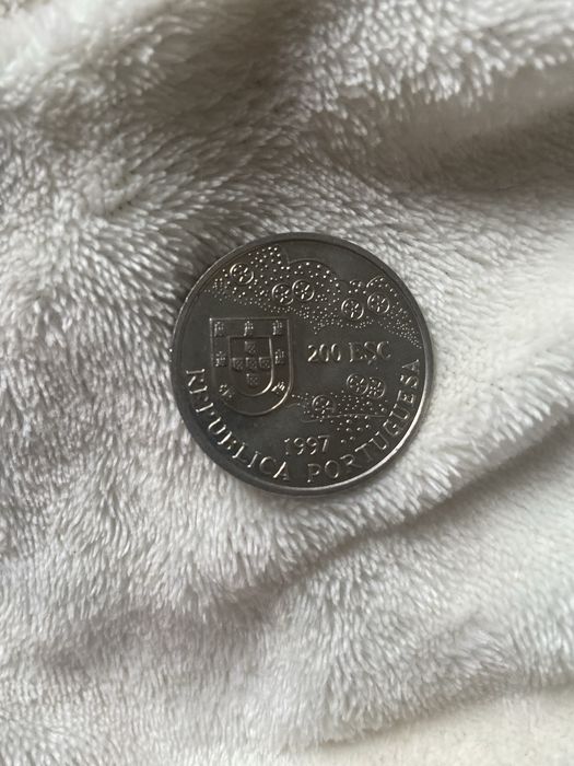 moeda portuguesa 200 escudos 1997