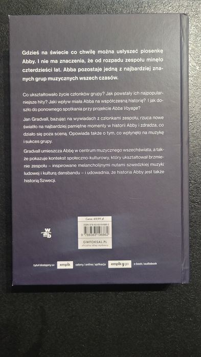 Książka Abba, Melancholia undercover, używana
