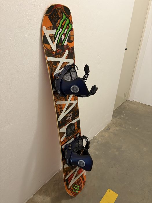 Snowboard Bateleon + Fixações Flux