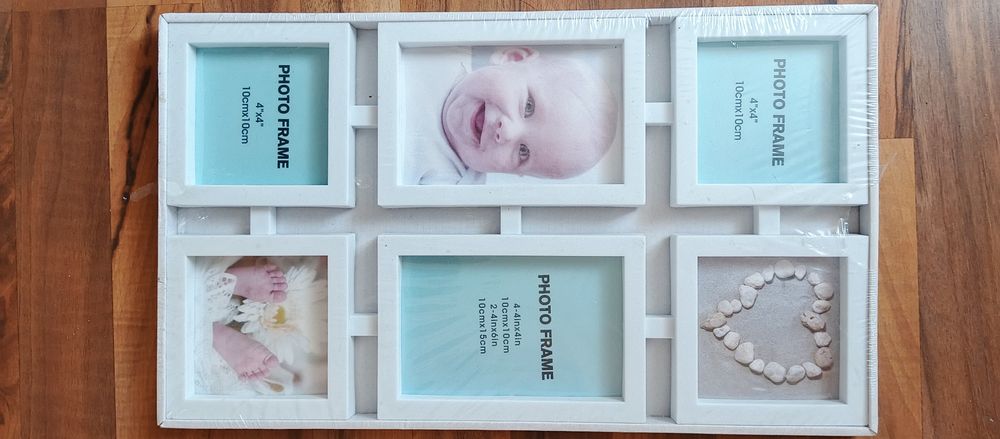 Фоторамка-колаж на 6 фотографій нова.