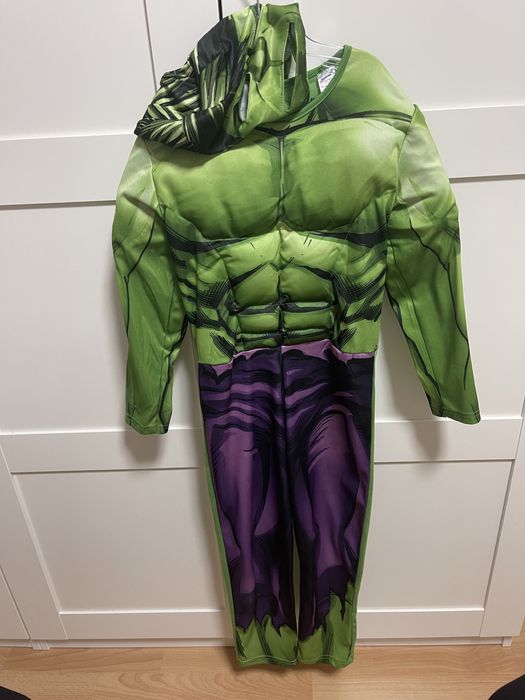 Kostium na bal przebierańców HULK H&M odbiór osobisty Warszawa Wawer