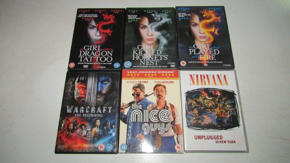 Lote de filmes DVD - Ler anuncio
