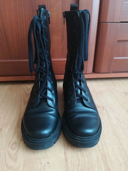 Workery trzewiki trapery damskie ocieplane