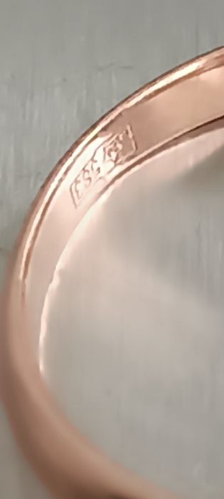 Кольцо заручини помолвка ссср 583 с бриллиантом 0,2ct 4,24г р.18