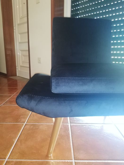 Cadeirão azul marinho