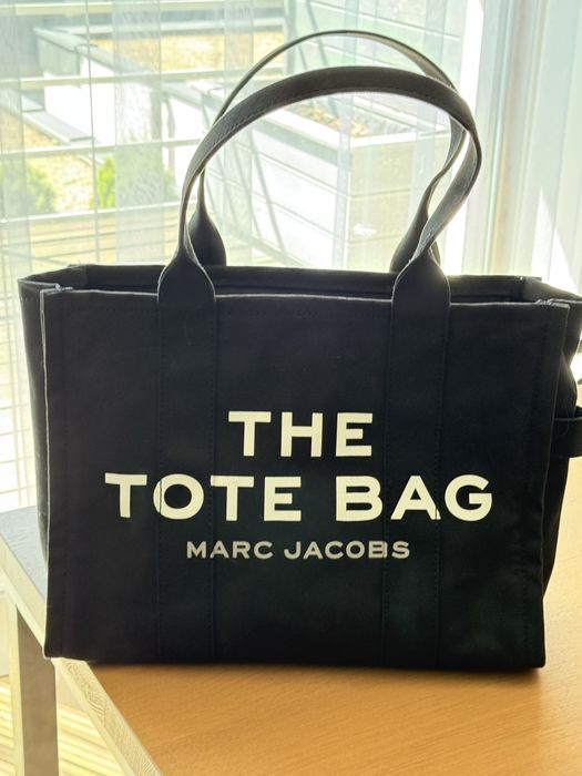 Torebka Marc Jacobs Tote Bag - duża shopperka, tkanina, stan idealny