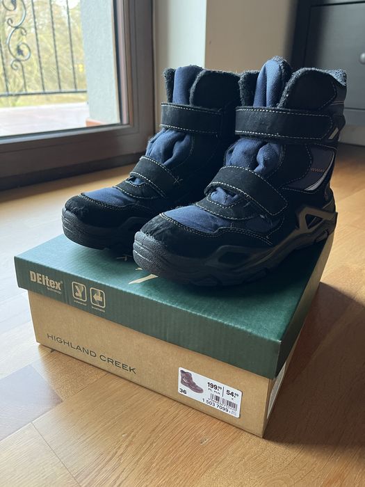 Buty zimowe kozaki chłopięce dla chłopca Highland Creek rozmiar 36