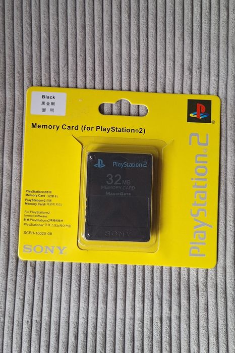 Karta Pamięci Playstation 2 PS2 Memory Card 32MB Free Mcboot 1.966 PL