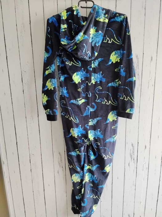 Piżama, miękki polar, dinozaury