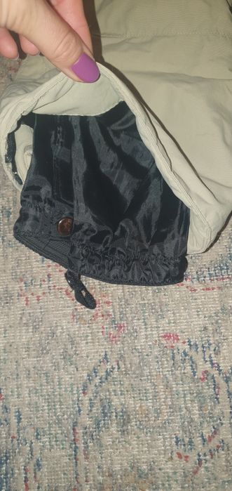 Spodnie narciarskie 128 ice peak grube i cieple