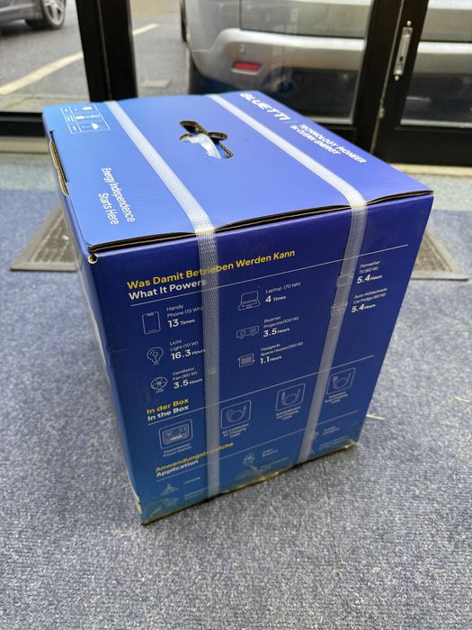 Bluetti AC50P – портативна зарядна станція 504Wh / 700W