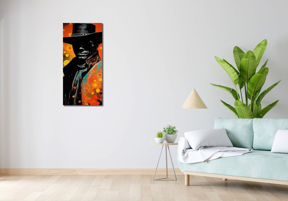 Obraz 40x90cm Kowboj Kosmosu