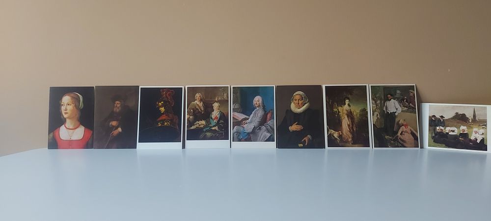 Postais da coleção do museu Calouste Gulbenkian