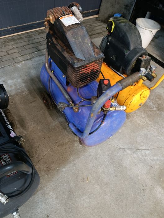 Kompresor spręzarak 50l  25l 3szt calosc