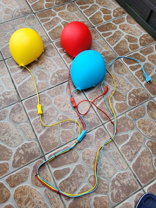 Lampki dziecięce 3 sztuki ikea