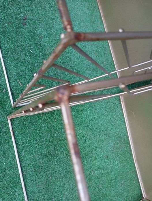 Złoty metalowy koszyk lub organizer, wkład do kallax 29 x 29 x 29cm