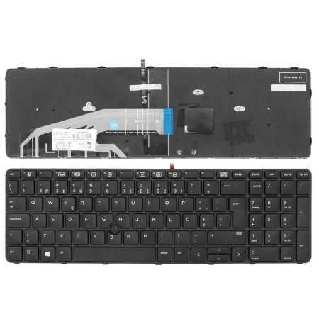 Teclado HP ProBook 450 G3 450 G4 Com Track stick Backlit PT