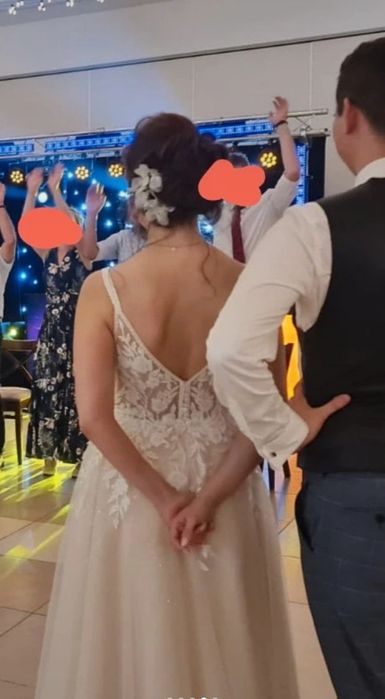 Romantyczna suknia ślubna