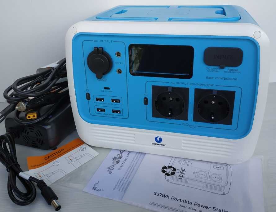 Зарядня станція Zonergy 700W lifepo4 573Wh