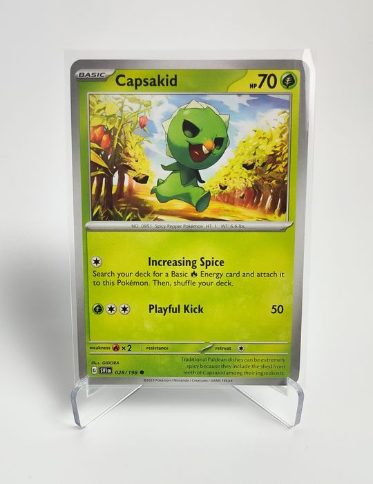 Capsakid 028/198 karta pokemon Scarlet & Violet