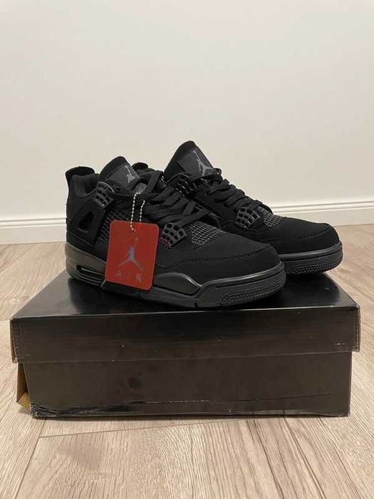 Jordan 4, czarne  .39