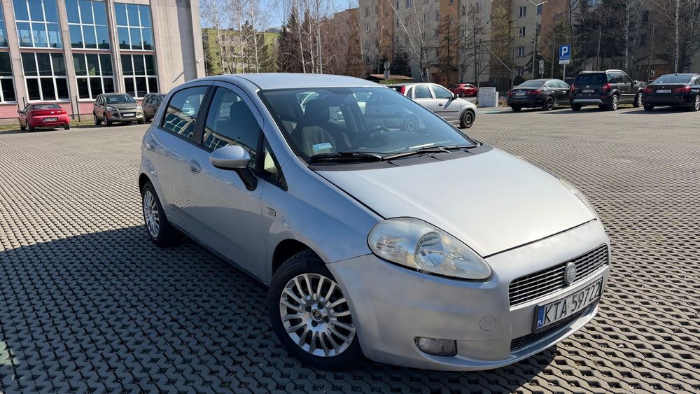 Fiat Grande Punto 1.3 90km facelift 5 Drzwi Wersja Dynamic Klimatyzacja Bez DPF Dwumasy