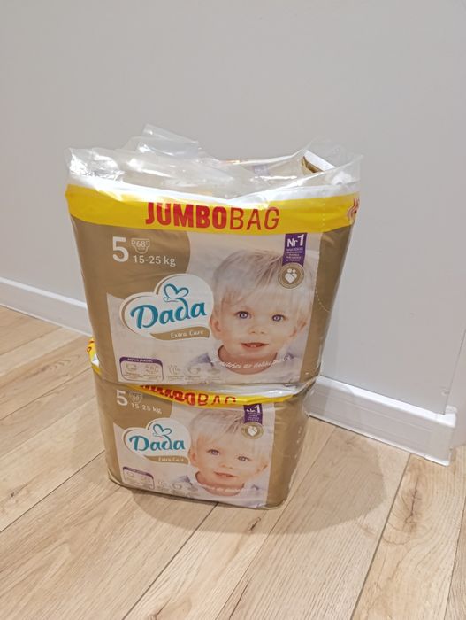 Pieluchy pieluszki pampersy Dada extra care 5 2xjumbobag
